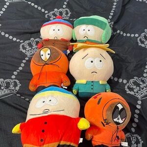 South Park plush toys 6 characters